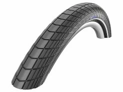 Schwalbe Big Apple – Race Guard Tråddæk – 28×2,15 (55-622) Sort Refleks – E-25