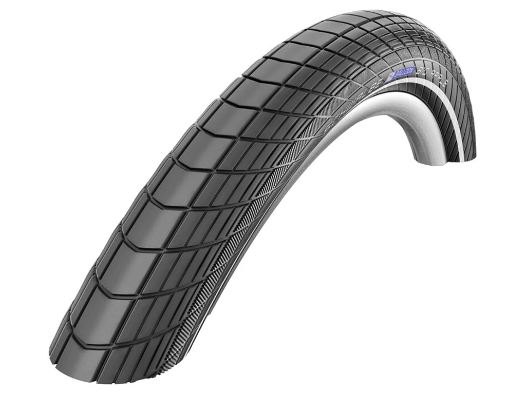 Schwalbe Big Apple – Race Guard Tråddæk – 28×2,15 (55-622) Sort Refleks – E-25 3 Schwalbe Big Apple – Race Guard Tråddæk – 28×2,15 (55-622) Sort Refleks – E-25