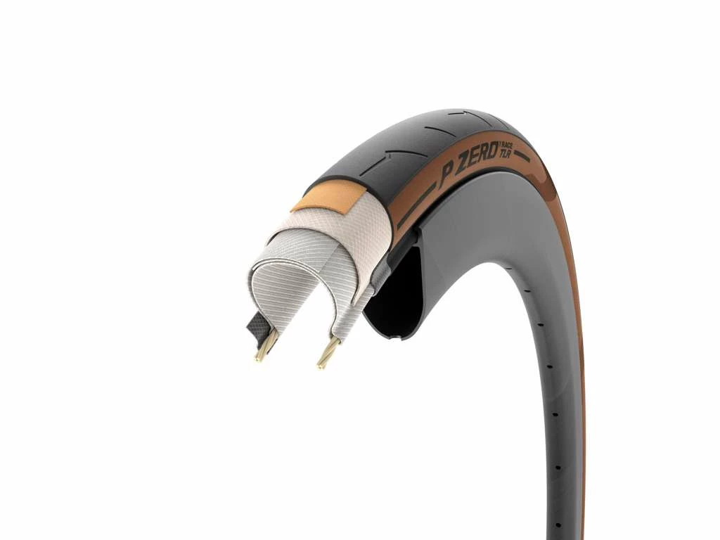Pirelli P Zero Race TLR Classic – Foldedæk Road – 700x26c – Sort/Brun 3 Pirelli P Zero Race TLR Classic – Foldedæk Road – 700x26c – Sort/Brun