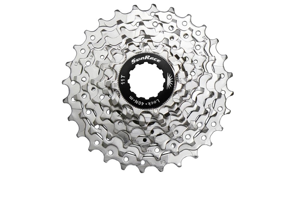 Sunrace CSR91 – Kassette 9 Gear – 11-28 Tands – Road – Til Shimano Eller Sram – Nickel 3 Sunrace CSR91 – Kassette 9 Gear – 11-28 Tands – Road – Til Shimano Eller Sram – Nickel