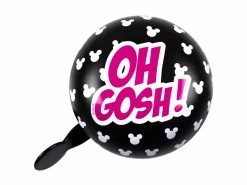 Seven – Minnie Mouse – Vintage Ringeklokke – Sort/pink – Str. Ø80 Mm