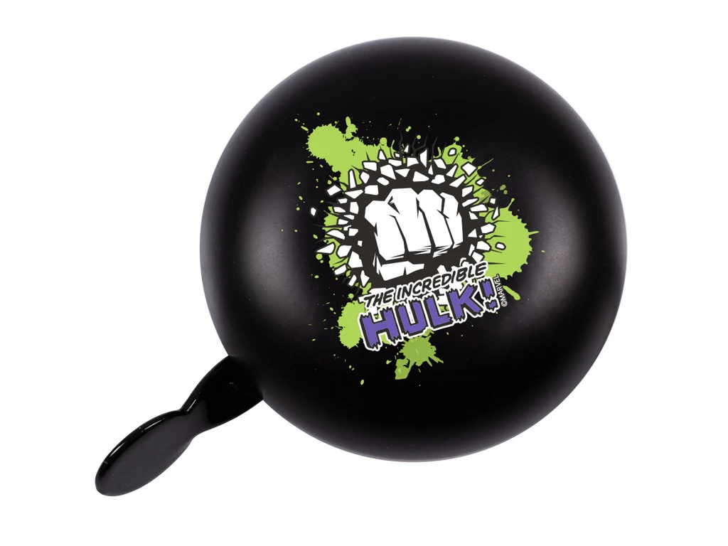 Seven – Avengers Hulk – Vintage Ringeklokke – Sort – Str. Ø80 Mm 3 Seven – Avengers Hulk – Vintage Ringeklokke – Sort – Str. Ø80 Mm