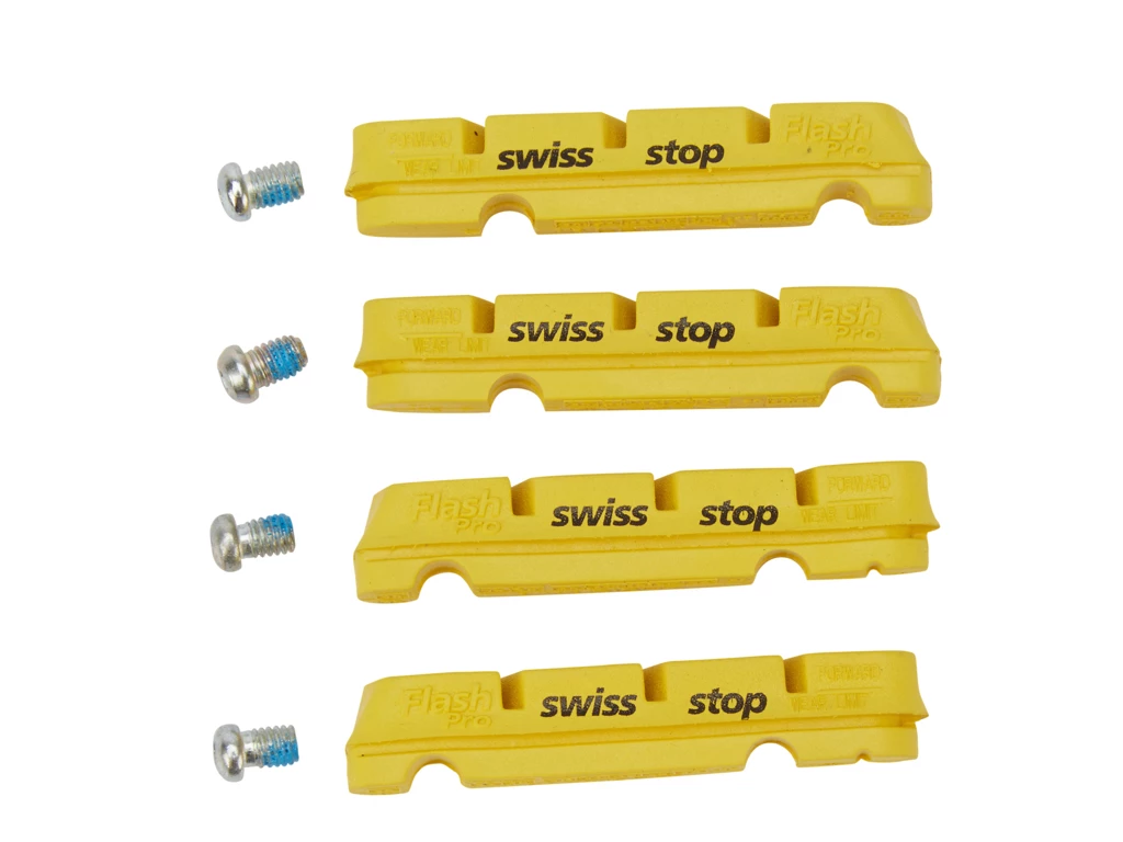 Bremsegummi Swissstop Flash Pro Yellow King Shimano 3 Bremsegummi Swissstop Flash Pro Yellow King Shimano