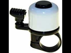 Bikepartner – Ringeklokke Nuvo Mini – Alu Hvid